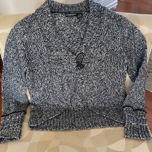 Stephanie Rogers Monochrome Knit Cardigan